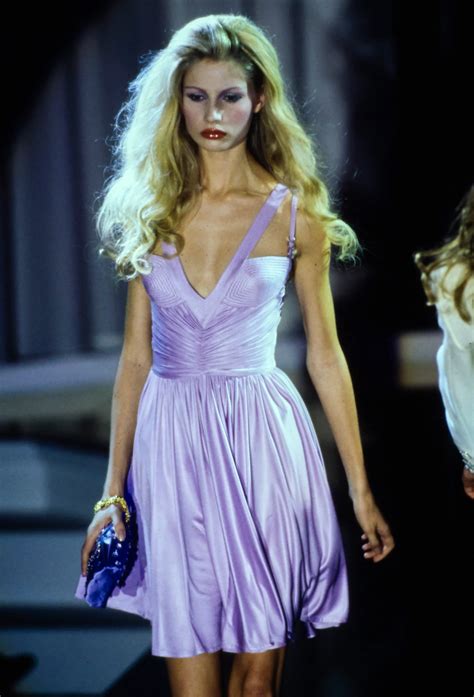 versace spring 1995 models|versace 1995 collection.